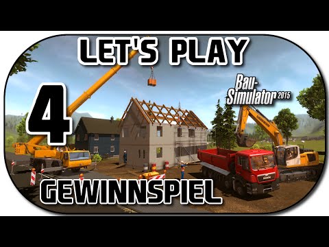 Let's Play Bau-Simulator 2015 Part 4 Spritztour auf dem Bagger