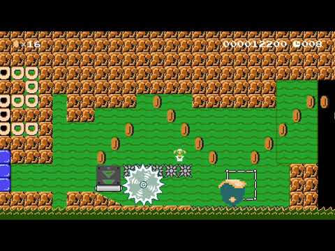 Retro Raceway | 20 Seconds by WindWoomy - Super Mario Maker 2 - No Commentary 1by