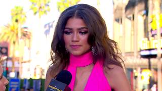 Zendaya Arrives at the Spider-Man: Homecoming Red Carpet World Premiere