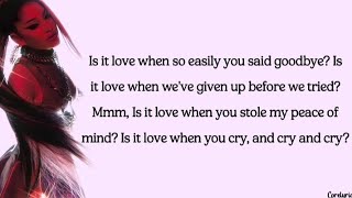Ariana Grande - Leave Me Lonely (lyrics)