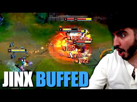 Jinx is OP right now.. Seriously