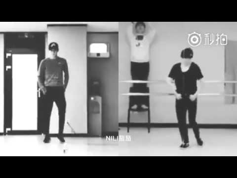 EXO Sehun and Lay - They Never Know practice