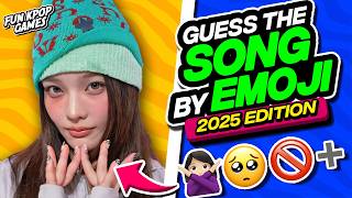 ⭐️ GUESS THE KPOP SONG BY EMOJI 2025 EDITION | KPOP QUIZ - FUN KPOP GAMES 2025