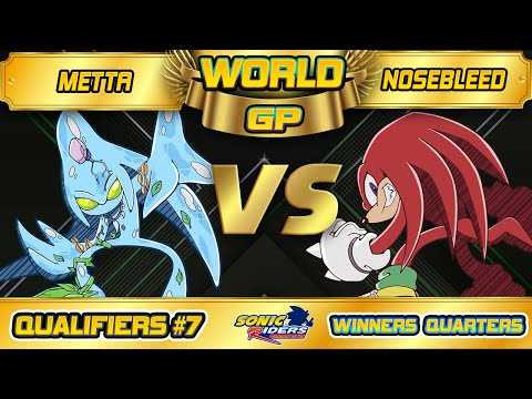 Sonic Riders World Grand Prix Qualifier #7 | Metta vs nosebleed - Winners Quarters