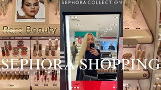 SEPHORA HAUL RARE BEAUTY, CHARLOTTE TILBURY, HUDA BEAUTY, HOURGLASS, TARTE & many more