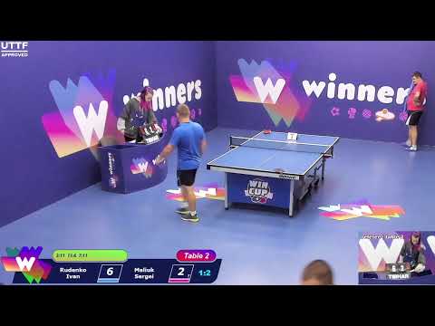 WINners CUP table 2  28.10 Rudenko Ivan - Maliuk Sergei  21:15