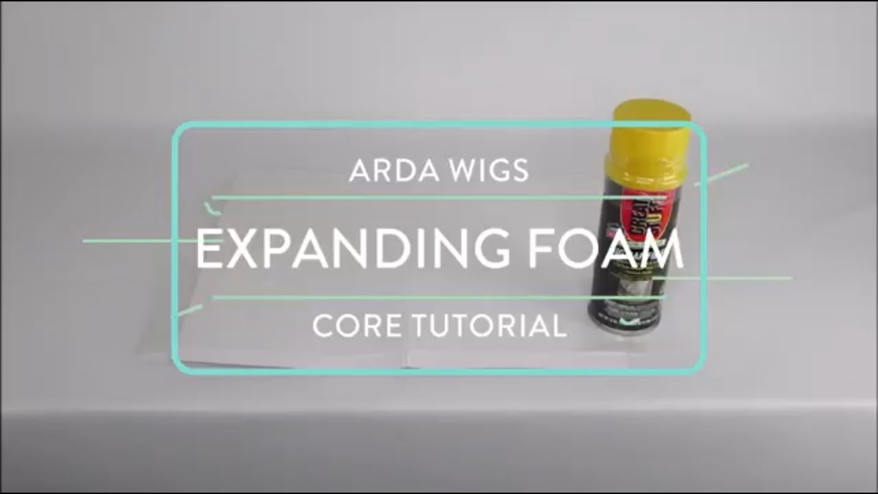 Wig Tutorial: Expanding Foam Core Tutorial