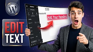 How to edit text on WordPress pages and posts with Elementor (Easiest Way)(2026 Guide)