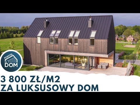 Nowoczesna stodoła dla dużej rodziny. 4 sypialnie, kominek i huśtawka - Pomysł na Dom #29