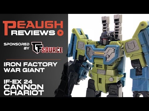 Video Review: Iron Factory IF-EX 24 CANNON CHARIOT