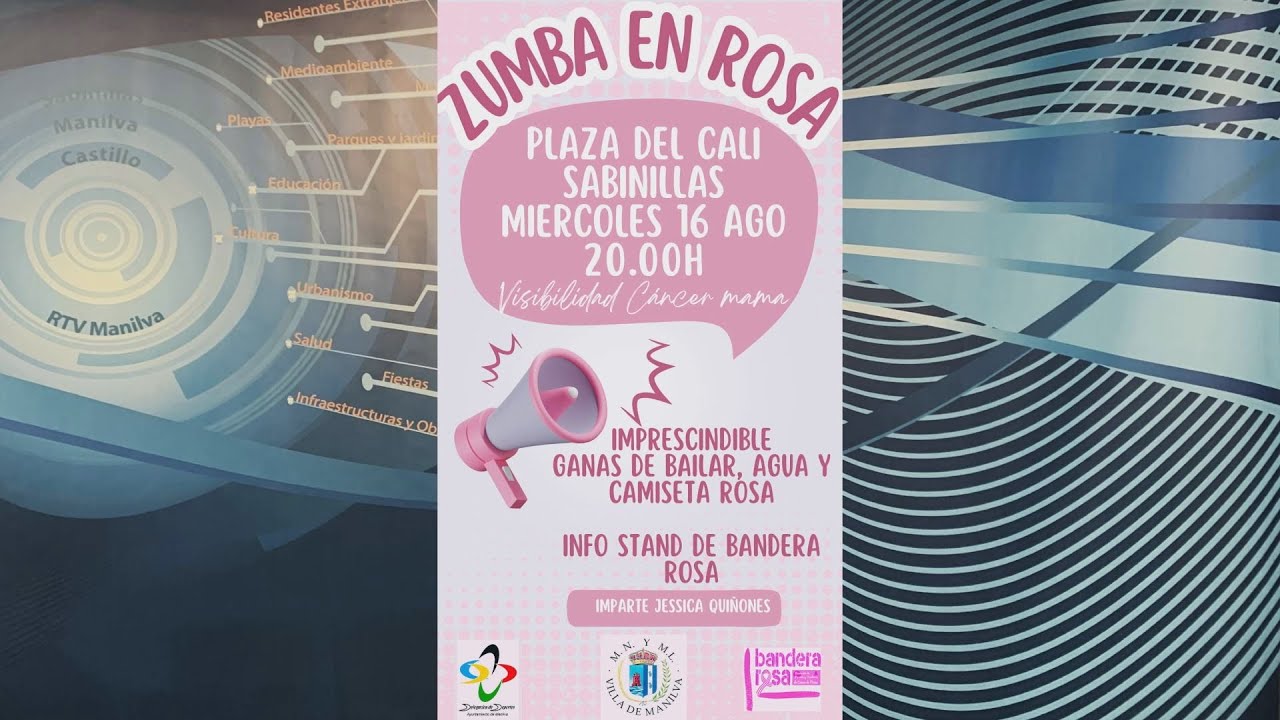 Este miércoles las clases de zumba se vuelve color de rosa Este miércoles las clases de zumba se vuelve color de rosa