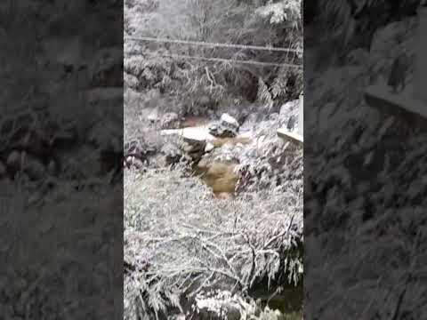 #nieve en la Cumbrecita Cordoba