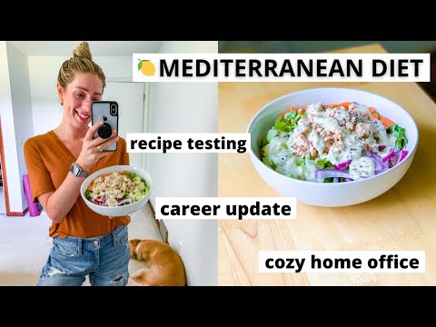 VLOG 🍅 Mediterranean Diet Lunch Recipes, Simple...