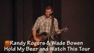 Wade Bowen - Lay It All On You LIVE*