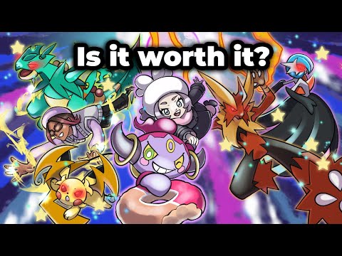 I Beat Mega Dimension Using ONLY Shiny Pokemon