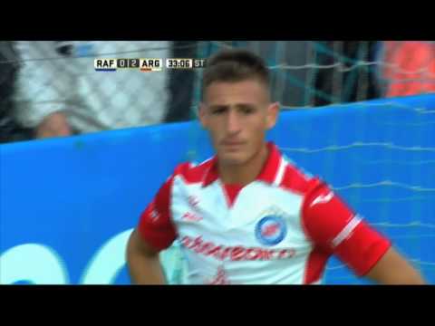 Increíble Werner. Rafaela 0 - Argentinos 2. Fecha 16. Primera División 2016.