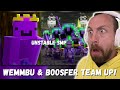 WEMMBU BOOSFER TEAM UP Wemmbu I Escaped Minecraft S Forgotten Dimension UNSTABLE SMP REACTION