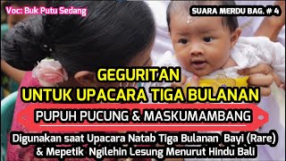 Download lagu KIDUNG GEGURITAN UNTUK MENGIRINGI UPACARA BAYI TIGA BULANAN (NELU BULANIN) DAN OTONAN (6 BULAN) mp3 Download lagu KIDUNG GEGURITAN UNTUK MENGIRINGI UPACARA BAYI TIGA BULANAN (NELU BULANIN) DAN OTONAN (6 BULAN) mp3