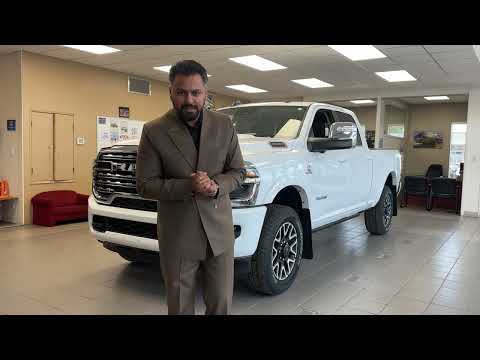 2022 Ram 3500 Laramie 4x4 Crew Cab 6'4" Box in Red for sale at Frontier Chrysler Dodge Jeep Ram Fiat Ltd. in Smithers, BC