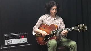 Video thumbnail for Stompin' at the Savoy / Jazz Guitar Solo / Gibson Johnny Smith / DV Mark Gen15 by Yuji Suzuki