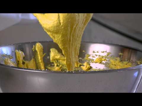 Zumbo Baking - Passionfruit Macarons (Step 2: Mixing)