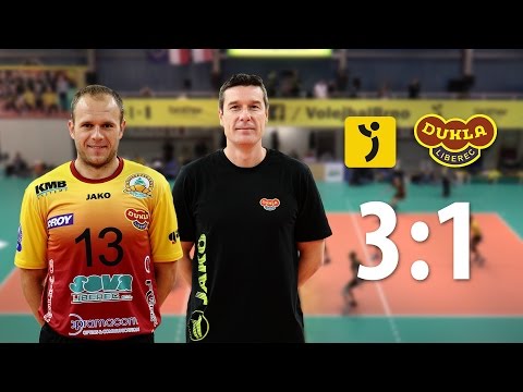 SESTŘIH 3. čtvrtfinále 2017: Volejbal Brno - VK Dukla Liberec