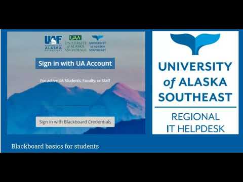 View video for Blackboard for Students