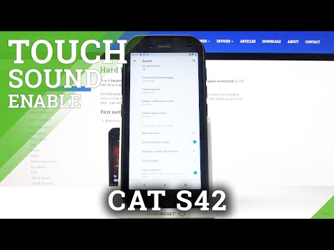 How to Activate Touch Sounds in CAT S42 – Turn On Touch Sounds