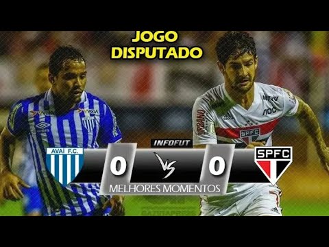 AVAÍ 0 X 0 SÃO PAULO - MELHORES MOMENTOS (COMPLETO) - BRASILEIRÃO 2019