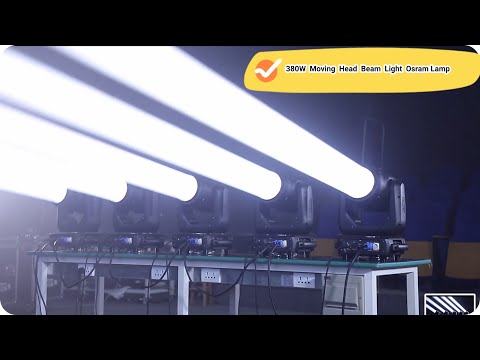 ✅ Moving Head Beam Light | 380W Moving Head Beam Light With OSRAM SIRIUS HRI ® 371W S