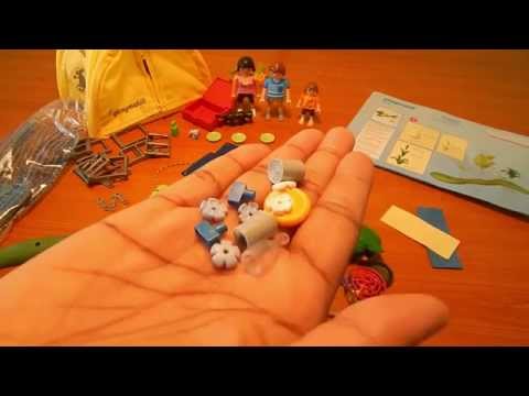 PlayMobil Summer Fun - Family Camping Trip Unboxing