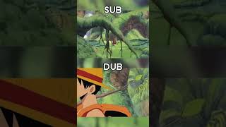 Download lagu One Piece Luffy bernyanyi versi dub vs sub mp3