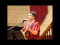 Ann Reed at the UU Church
