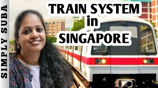 Singapore MRT 🚉  Map Train Lines Ez Link Card -