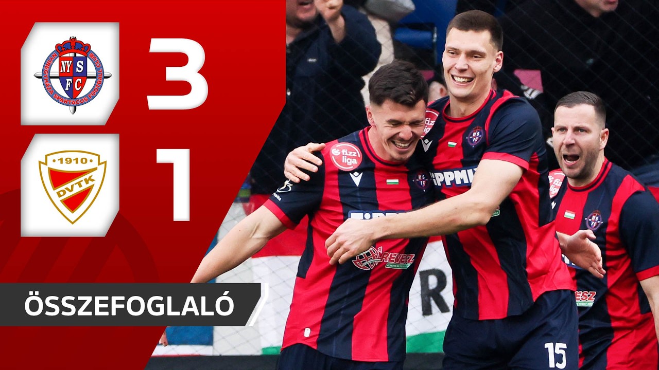 Nyiregyháza Spartacus vs Diósgyőri VTK Highlights