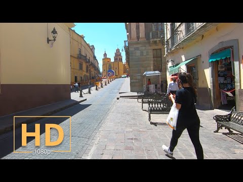 Guanajuato, México 🇲🇽 Street Walk | Caminhada Virtual | City Tour | Centro Histórico | 2021 | Full HD