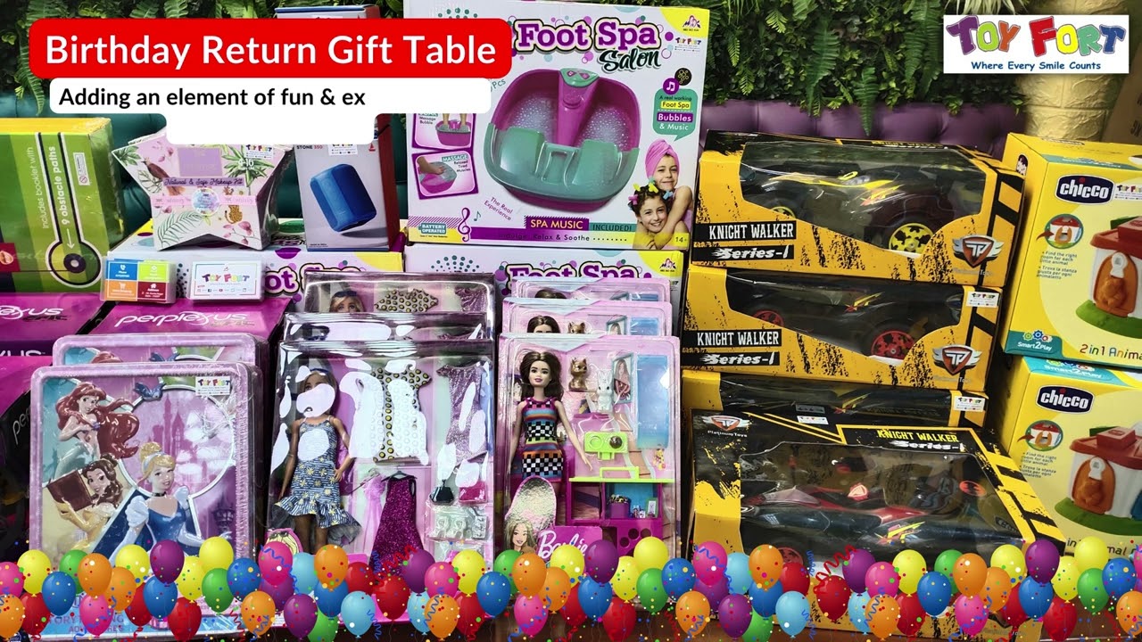 🎁 𝗧𝗼𝘆 𝗙𝗼𝗿𝘁'𝘀 𝗥𝗲𝘁𝘂𝗿𝗻 𝗚𝗶𝗳𝘁 𝗧𝗮𝗯𝗹𝗲 - 𝗖𝗿𝗲𝗮𝘁𝗲 𝘆𝗼𝘂𝗿 𝗰𝗵𝗶𝗹𝗱'𝘀 𝗕𝗶𝗿𝘁𝗵𝗱𝗮𝘆 🎂 𝗧𝗼𝘆 𝗦𝗵𝗼𝗽!