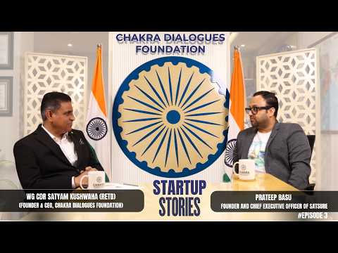 CDF presents: Startup Stories | Prateep Basu in conversation with Wing Commander Satyam Kushwaha