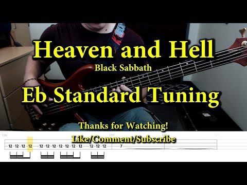 Heaven and Hell - Black Sabbath (Bass Cover with Tabs)