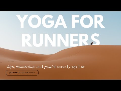 Yoga for Runners | 45 Minute Yoga Class | Quads, Hip, and Hammies