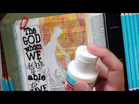 Bible Journaling Daniel 3