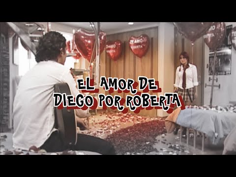 El amor de DIEGO por ROBERTA | Rebelde