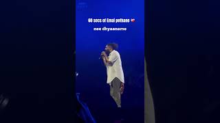 @sidsrirammusic 🎙️❤️ #sidsriram #liveconcert #hyderabad #emaipoyave #shorts