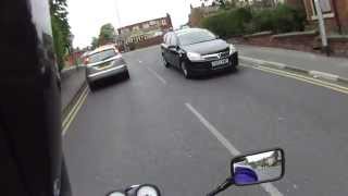 preview picture of video 'MOTOR BIKE RIDING AROUND WAKEFIELD, UK. RECORDING TEST(CONTOUR CAMERA)'