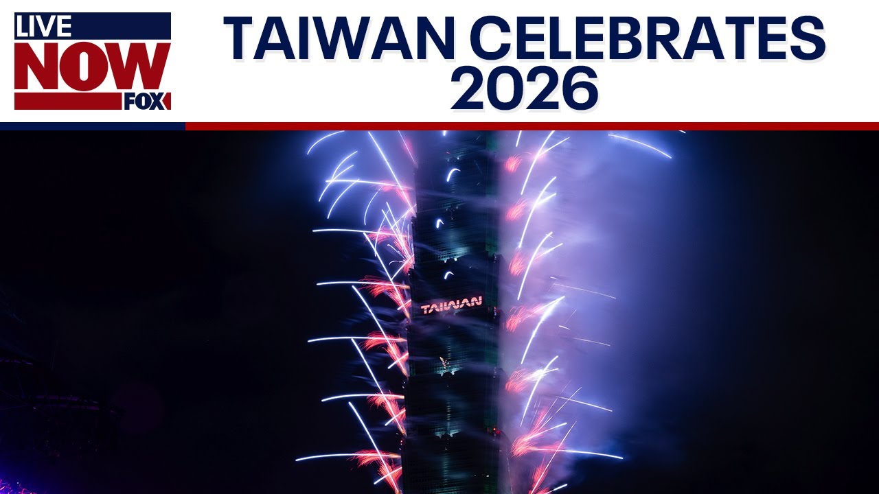 Taiwan New Year's fireworks: Taipei celebrates 2026