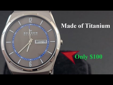 Skagen "Melbye" SKW6078 Titanium Quartz Watch | Unboxing and Quick Look