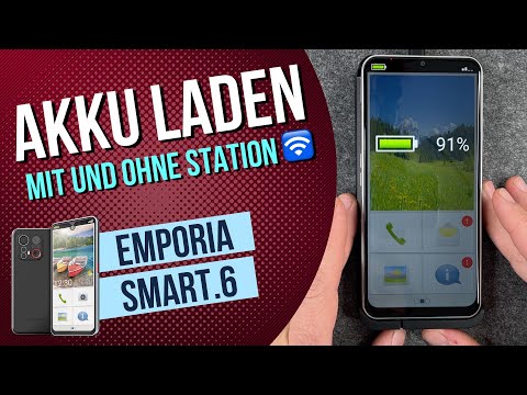 Emporia Smart 6 - Aufladen | Akku laden • 🎧 • 🔋 • 🔌 • Anleitung | Tutorial