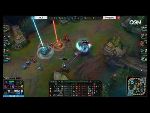 LZ vs SKT Highlights Game 2 LCK SUMMER 2017