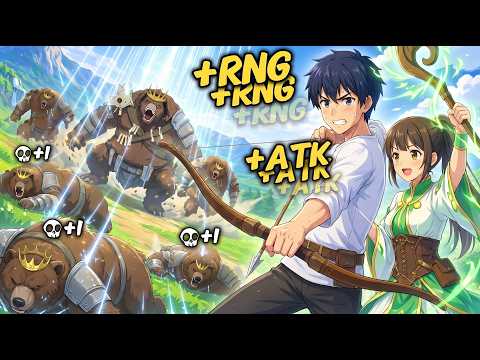 He Became An ARCHER With A BROKEN Skill That Steals Stats From Dead Monsters!