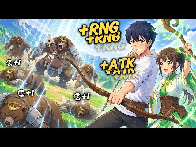 He Became An ARCHER With A BROKEN Skill That Steals Stats From Dead Monsters!